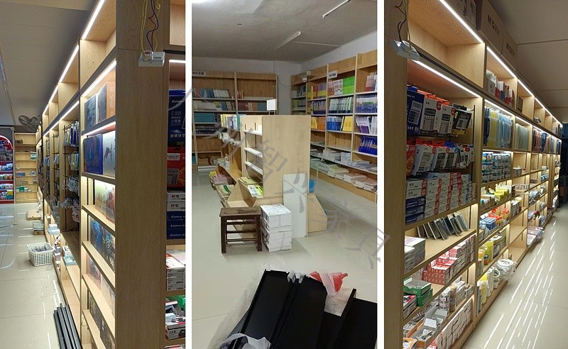 书店展示架定制案例：清远正佳广场 -广州智兴家具
